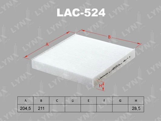 فلتر مكيف هوندا LYNXAUTO LAC-524